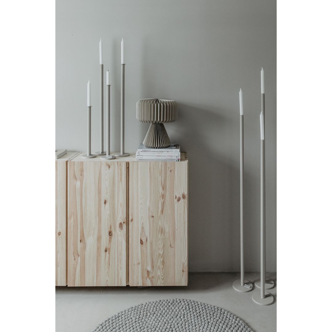 Porta candela da tavolo Lågan di design h65 - Hygge Hem