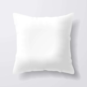 imbottitura cuscino 60x60 con fodera in cotone bianco e imbottutura in poliestere riciclato